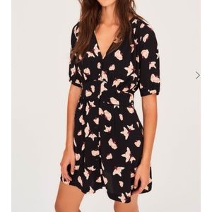 ba&sh Kosma short flowing dress